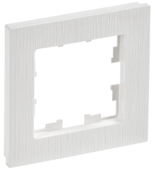 Рамка 1-я Белый рифленый Brite
