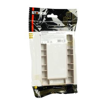 Рамка  2-я без перемычки Шампань Катрин