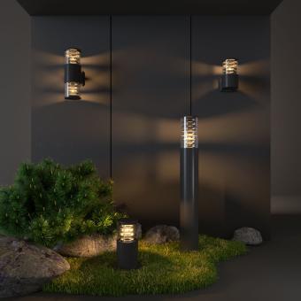 Ландшафтный светильник Techno 1508 черный Elektrostandard