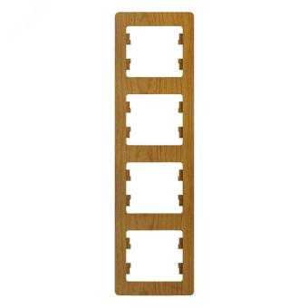 Рамка 4-я вертикальная Дуб Glossa