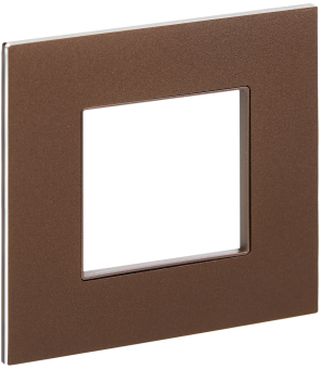 Рамка 1-м Металл шоколад Skandy