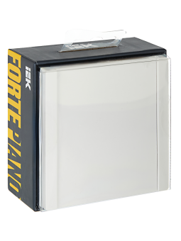 Переключатель 1-кл 10А C/У проходной Белый Forte&Piano