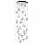 Каскадная люстра Crystal 5007/120L Odeon Light
