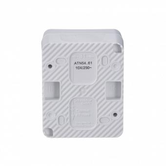 Переключатель 1-кл 10А О/У Белый AtlasDesign Profi54