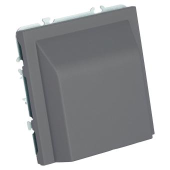 Вывод кабеля С/У Платиново-серый Эмили