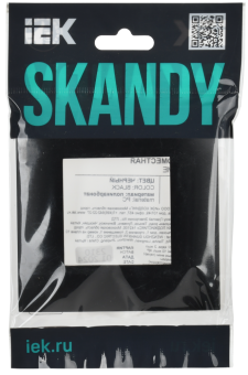 Рамка 1-м Черный Skandy