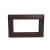 Рамка  2-я без перемычки Шоколад Катрин