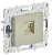 Розетка RJ45 кат.6 С/У Бежевый Skandy