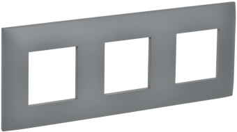 Рамка 3-я Серый Skandy