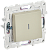 Выключатель 1-кл 10А С/У с индикатором Бежевый Skandy