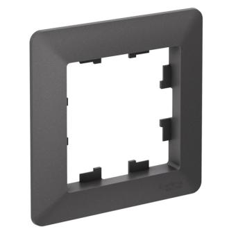 Рамка 1-я, Базальт/дымчатый черный AtlasDesign Air Systeme Electric