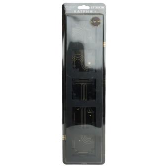 Рамка 5-я стекло Черный матовый Катрин