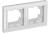 Рамка 2-я IP44 Белый Brite