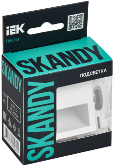 Подсветка LED встраиваемая Арктический белый Skandy