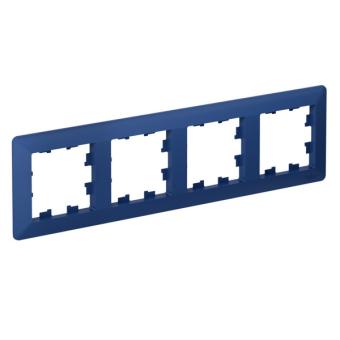 Рамка 4-я, Аквамарин/дымчатый черный AtlasDesign Air Systeme Electric