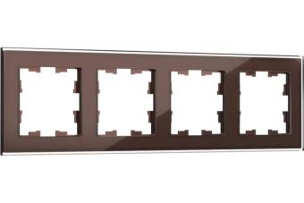 Рамка 4-я Стекло Бронза Brite