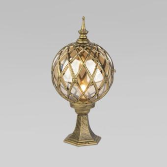 Ландшафтный светильник Sirius S черное золото Elektrostandard