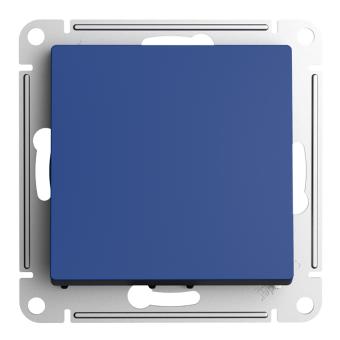 Переключатель 1-кл 10А С/У Аквамарин AtlasDesign