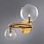 Настенный светильник Albus A7780AP-2AB Arte Lamp