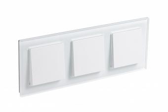 Рамка 3-я, Стекло Белый AtlasDesign Nature