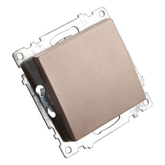 Переключатель 1-кл 10А С/У перекрестный Шампань Катрин