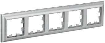 Рамка 5-я Алюминий/Алюминий Brite