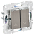 Выключатель 2-кл 10А С/У для жалюзи Металл Никель Skandy