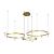 Подвесная люстра Darcy A2187LM-3GO Arte Lamp