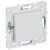 Переключатель 1-кл 10А С/У перекрестный Арктический белый Skandy
