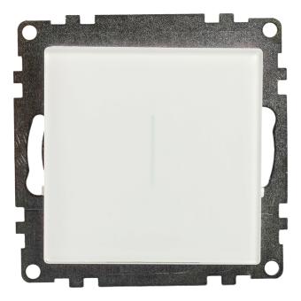 Выключатель 1-кл 2.5А С/У сенсорный Белый Катрин