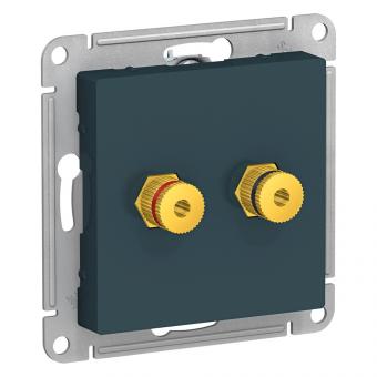 Розетка Аудио С/У Изумруд AtlasDesign