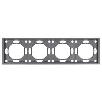 Рамка 4-я Платиново-серый Эмили