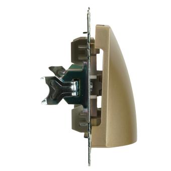 Вывод Кабеля С/У Золото Катрин