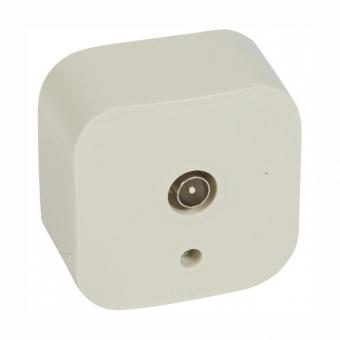 Розетка TV Бежевый Legrand Quteo