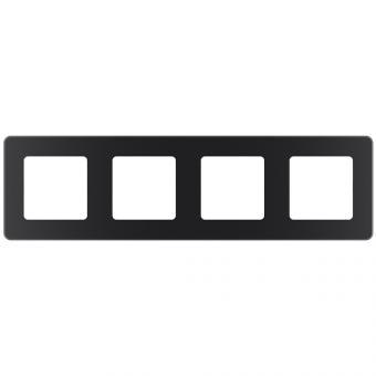 Рамка 4 поста Антрацит Legrand INSPIRIA
