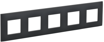 Рамка 5-я Графит Skandy