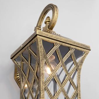 Настенный светильник Cassiopeya D черное золото Elektrostandard