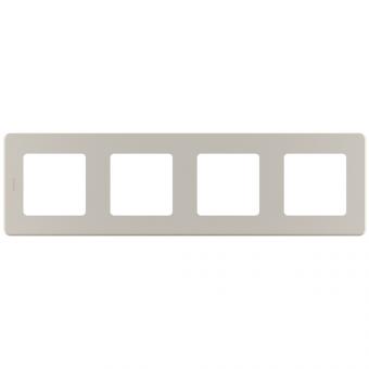 Рамка 4 поста Шампань Legrand INSPIRIA
