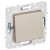 Переключатель 1-кл 10А С/У перекрестный Песочный Skandy