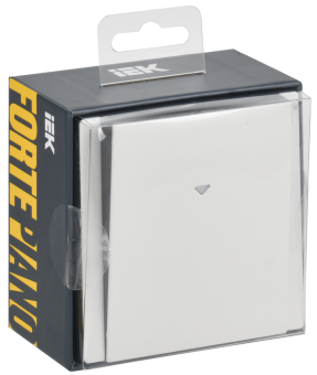 Выключатель карточный 30А С/У Металл Белый Forte&Piano