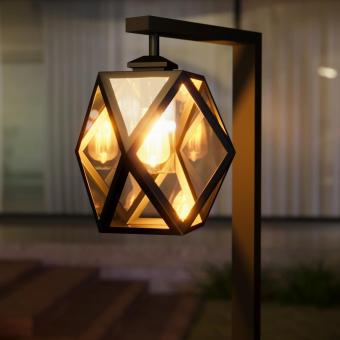 Ландшафтный светильник Ambra 35133/F черный Elektrostandard