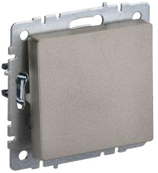 Переключатель 1-кл 10А C/У проходной Шамапнь Brite