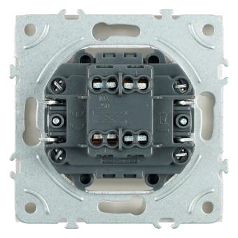 Переключатель 1-кл 10А С/У перекрестный Кашемир Эмили
