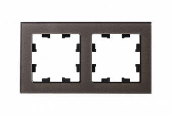 Рамка 2-я, Стекло Мокко AtlasDesign Nature