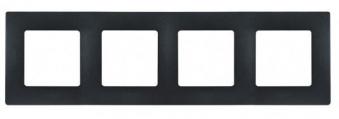 Рамка 4-ая Антрацит Legrand Etika