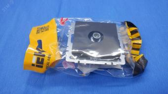 Розетка TV антенна С/У проходная Графит Brite