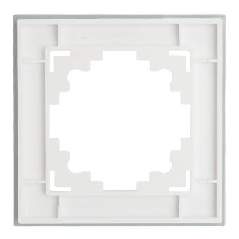 Рамка 1-я стекло Белый матовый Катрин