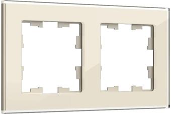 Рамка 2-я Стекло Ванильный Brite