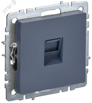 Розетка RJ45 кат.5Е С/У Маренго Brite