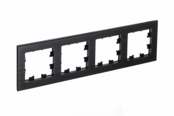 Рамка 4-я, Металл Оникс AtlasDesign Nature